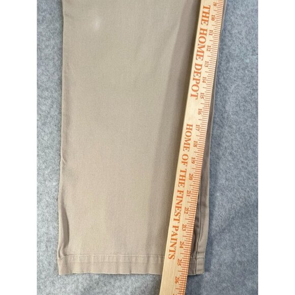 Additions by Chicos Ladies Khaki Twill Pants Size 12 Short Pants - Picture 8 of 15